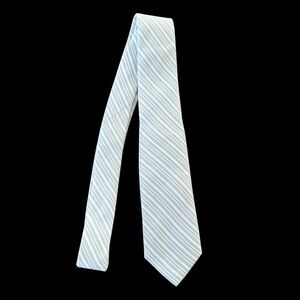 Vineyard Vines‎ Boys 100% Silk Blue Stripe Necktie Tie Wedding Church Banquet